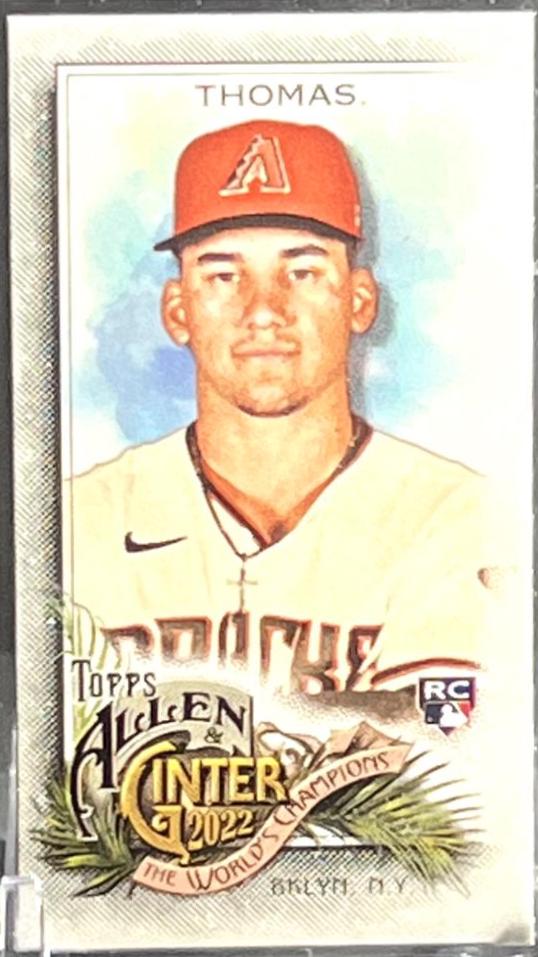 Alek Thomas #289 2022 Topps Allen & Ginter Baseball