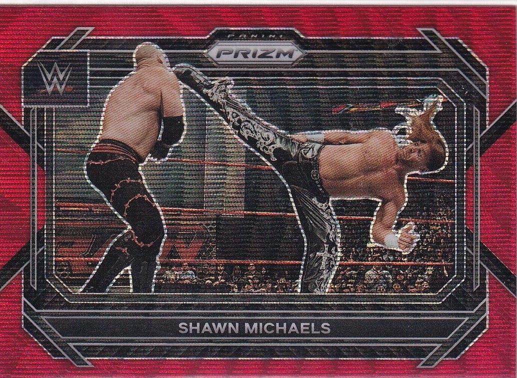 Shawn Michaels [Ruby Wave] #79 Prices | 2023 Panini Prizm WWE ...