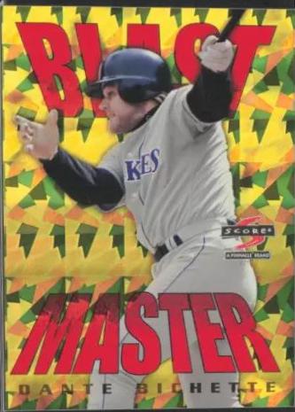Dante Bichette #11 Baseball Cards 1997 Score Blast Masters