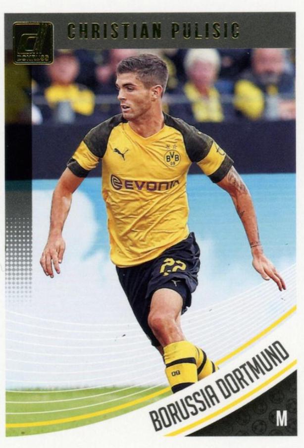 Christian Pulisic #66 Soccer Cards 2018 Panini Donruss