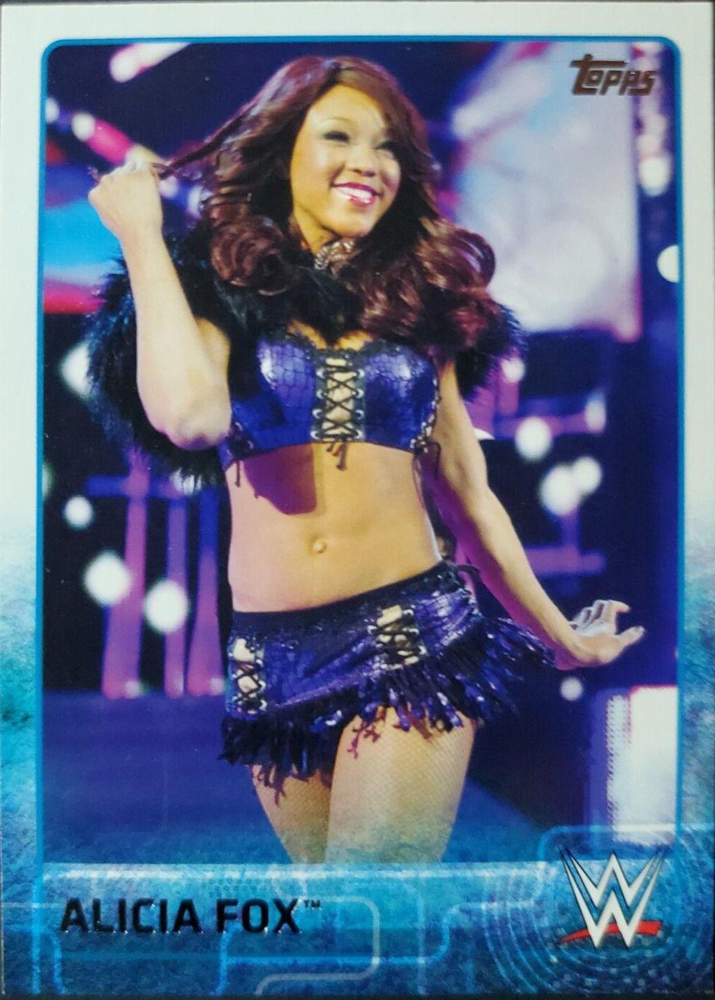 Alicia Fox #4 Wrestling Cards 2015 Topps WWE