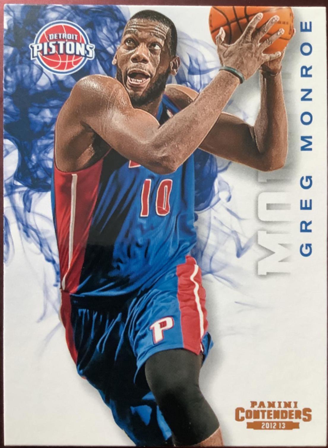Greg Monroe #122 Basketball Cards 2012 Panini Contenders