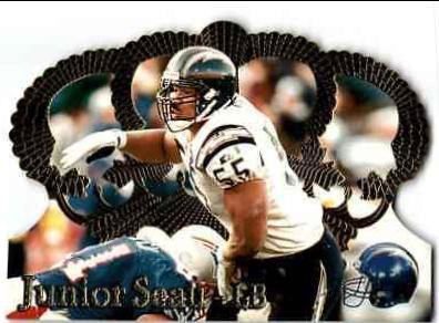 Junior Seau #111 1995 Pacific Crown Royale Football
