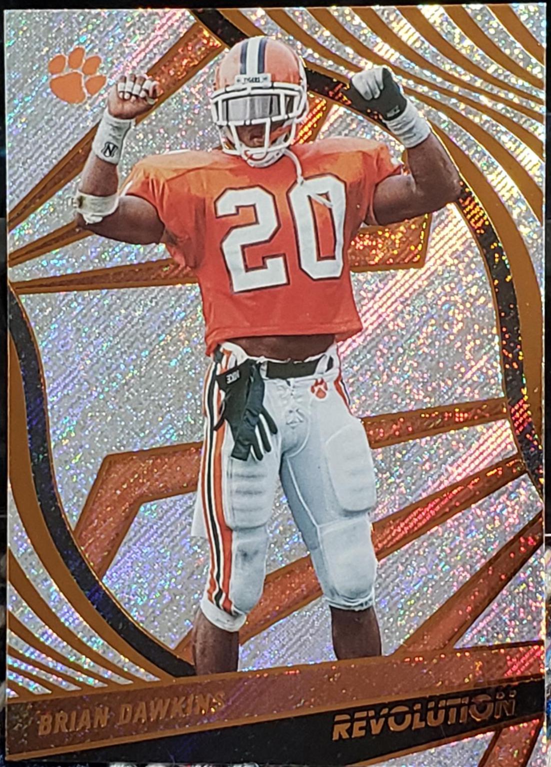 Brian Dawkins #4 Football Cards 2023 Panini Chronicles Draft Picks Revolution