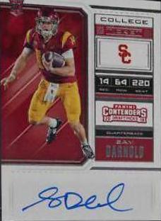 Sam Darnold #101 2018 Panini Contenders Draft Picks Football