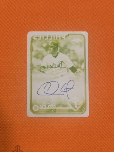 Chase Utley [Printing Plate] #CLA-CU