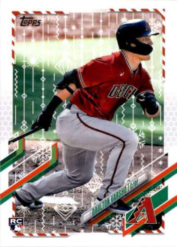 Daulton Varsho #HW136 Baseball Cards 2021 Topps Holiday Mega Box