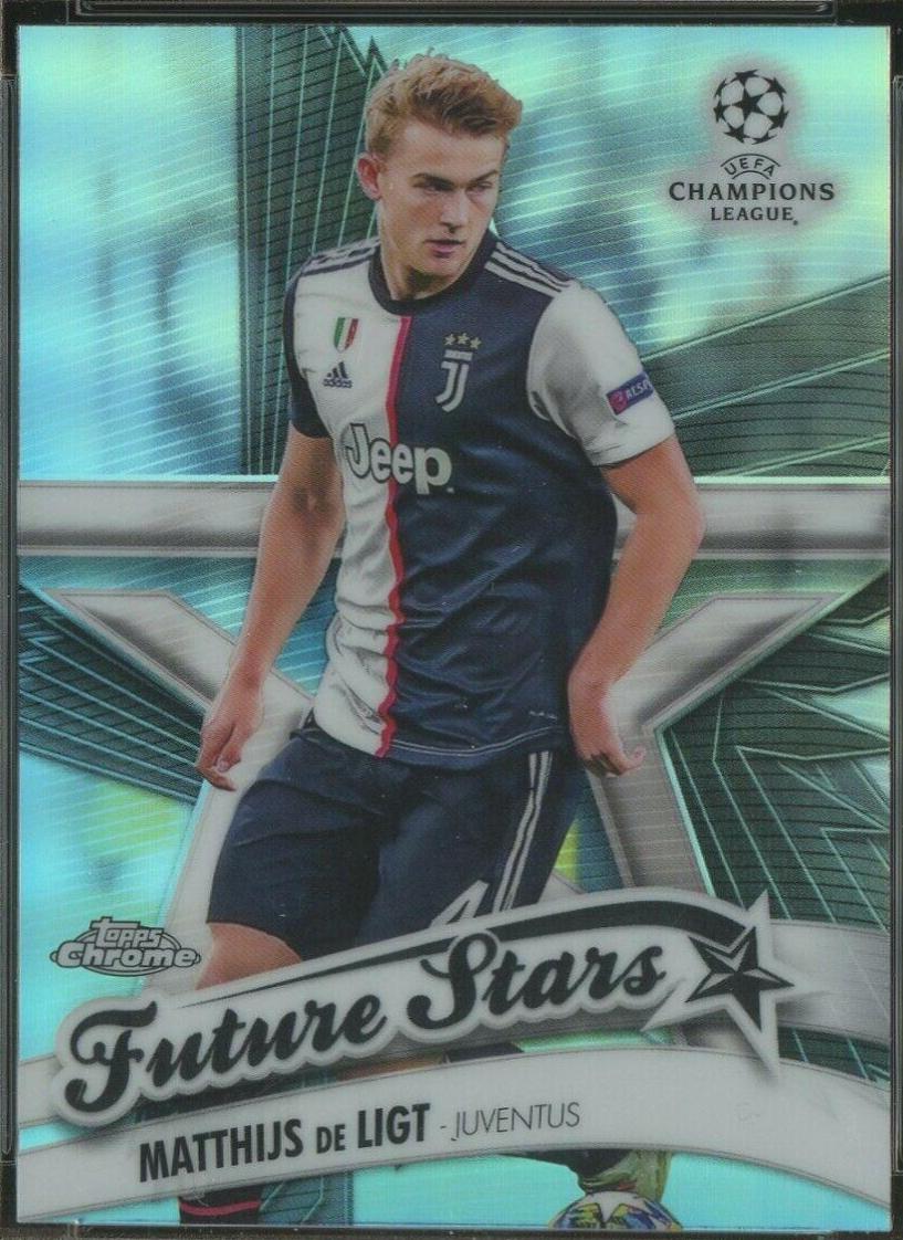 Matthijs de Ligt #FS-MDL Soccer Cards 2019 Topps Chrome UEFA Champions League Future Stars