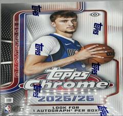 Hobby Box Basketball Cards 2025 Topps Chrome Prices