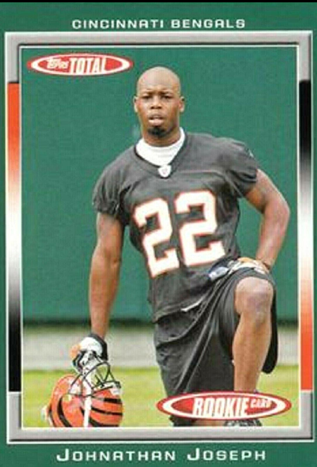 Johnathan Joseph #456 Football Cards 2006 Topps Total