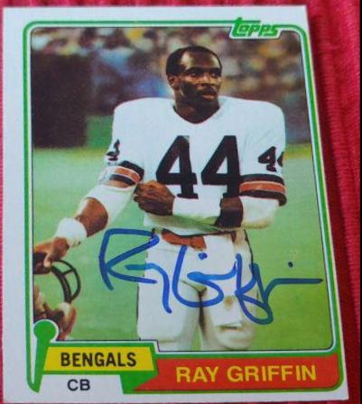 Ray Griffin #257 Football Cards 1981 Topps