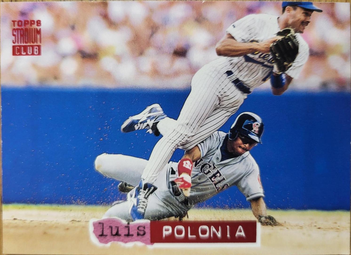 Luis Polonia #11 Baseball Cards 1994 Stadium Club