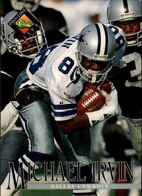 Michael Irvin #28 Football Cards 1994 Pro Line Live