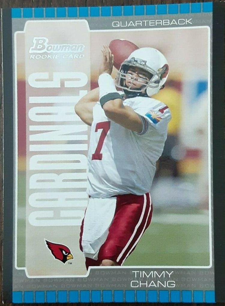 Timmy Chang #194 Football Cards 2005 Bowman
