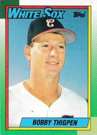 Bobby Thigpen #255 Baseball Cards 1990 Topps