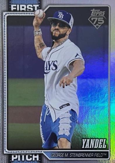Yandel #FP-12 2026 Topps Series 2 First Pitch Baseball