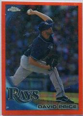 David Price [Refractor] #72 Baseball Cards 2010 Topps Chrome Prices