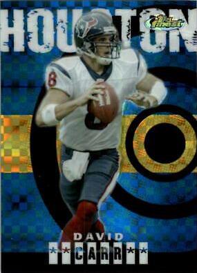David Carr #12 Football Cards 2004 Topps Finest
