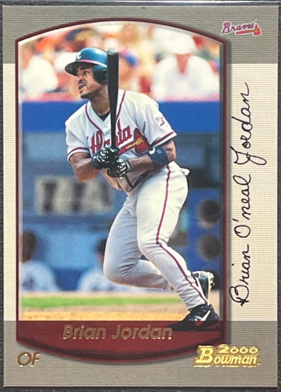 Brian Jordon #16 Baseball Cards 2000 Bowman