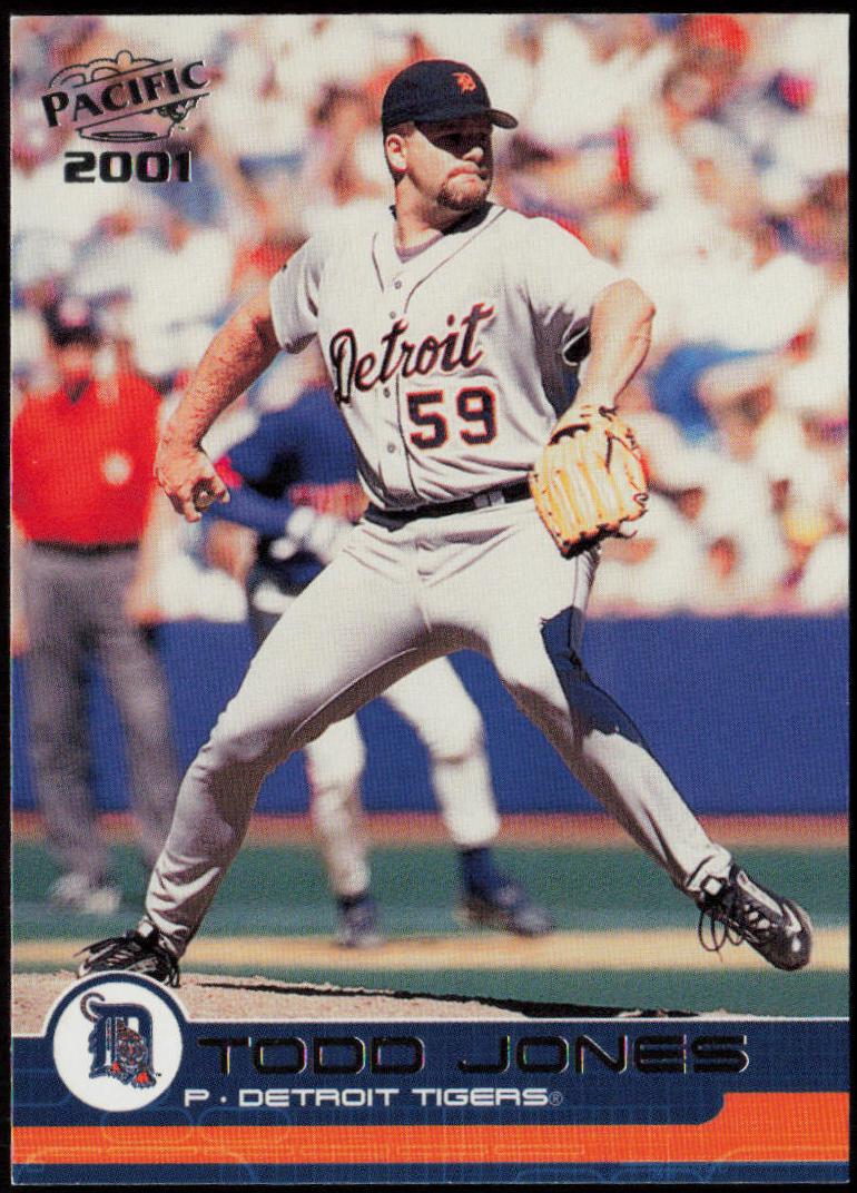 Todd Jones #158 Baseball Cards 2001 Pacific