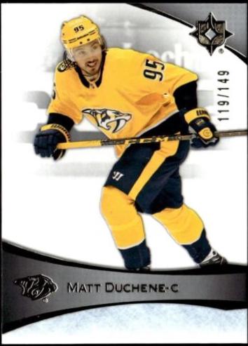 Matt Duchene #6 Hockey Cards 2022 Upper Deck Ultimate Collection