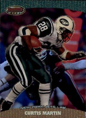 Curtis Martin #8 Football Cards 2004 Bowman's Best