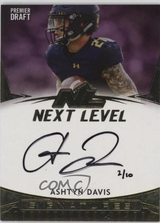 Ashtyn Davis #NL-AD 2020 Sage Hit Next Level Signatures Football