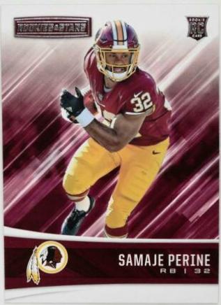 Samaje Perine #227 Football Cards 2017 Panini Rookies & Stars