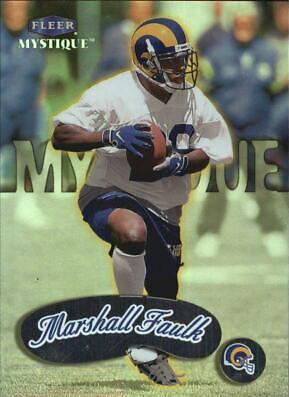 Marshall Faulk #7 Football Cards 1999 Fleer Mystique