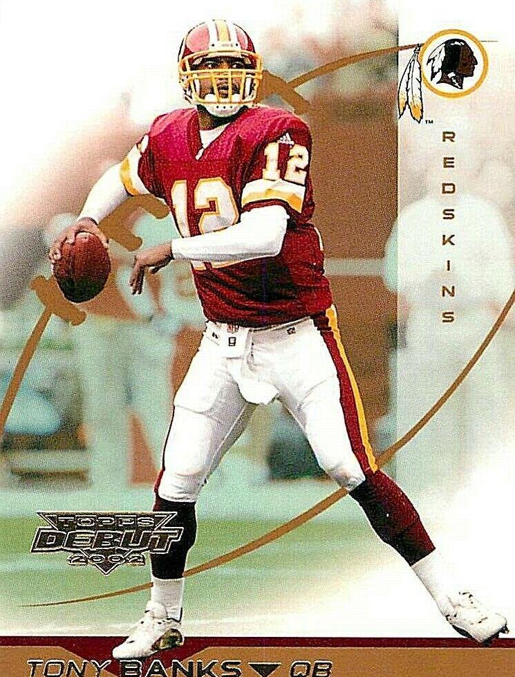 Tony Banks #13 Football Cards 2002 Topps Debut