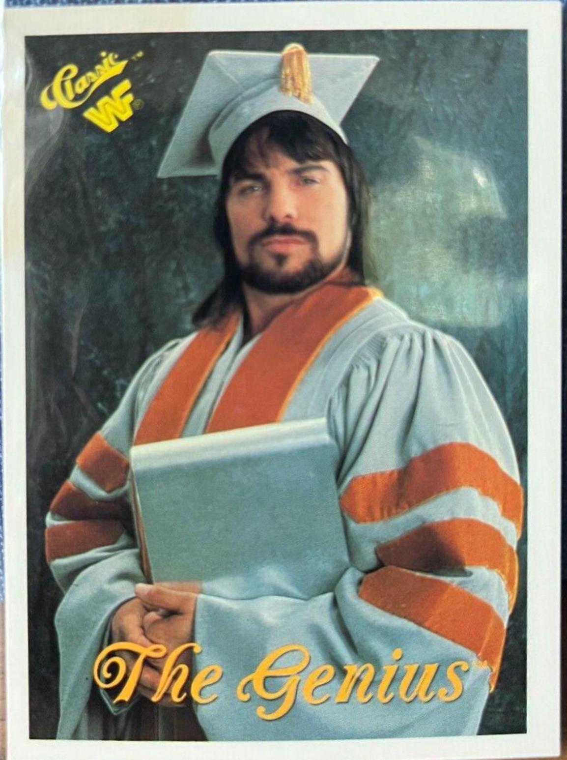 The Genius #32 Wrestling Cards 1989 Classic WWF