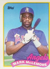 Mark McLemore #547 Baseball Cards 1989 Topps Prices