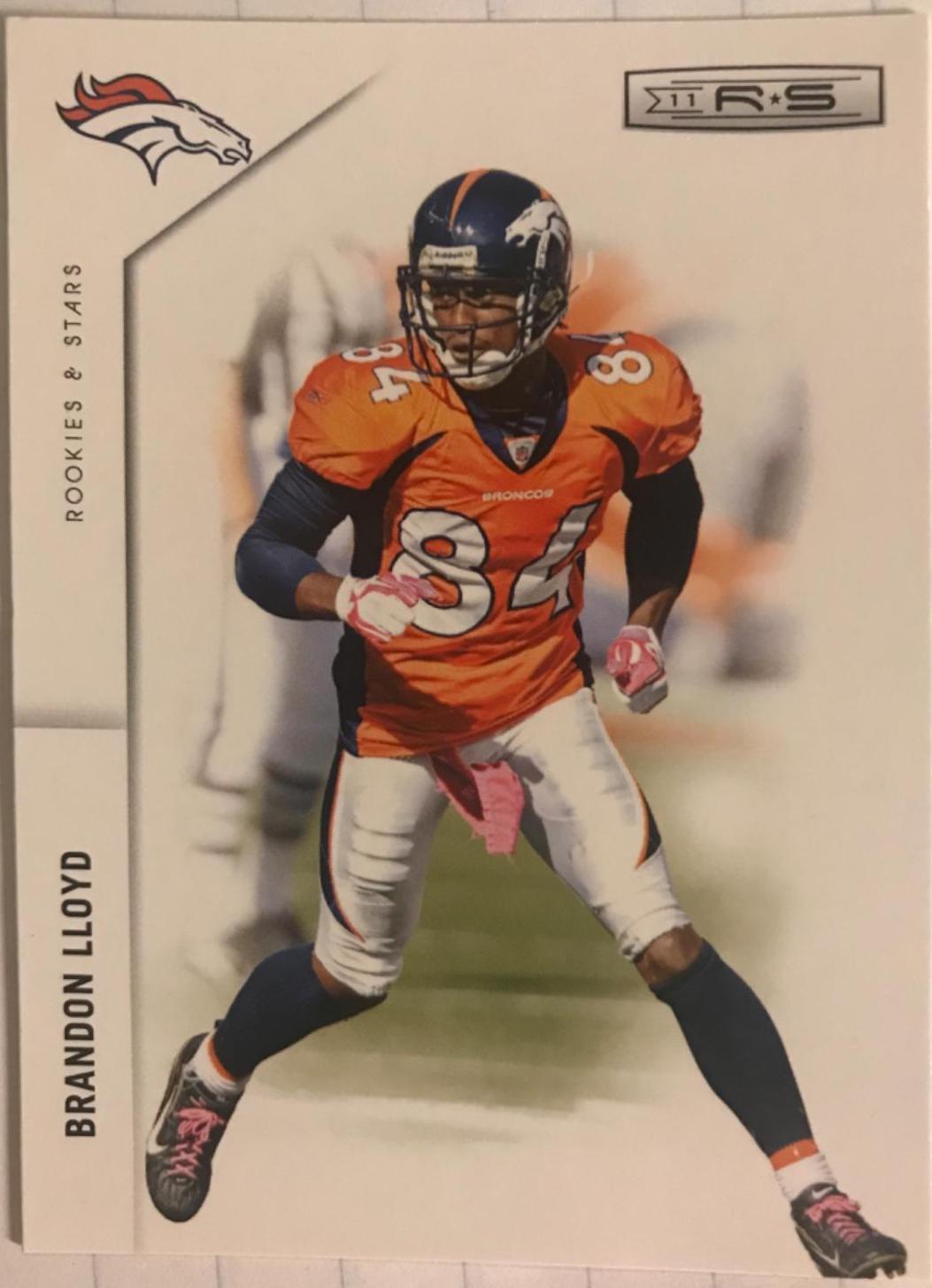 Brandon Lloyd #43 Football Cards 2011 Panini Rookies & Stars