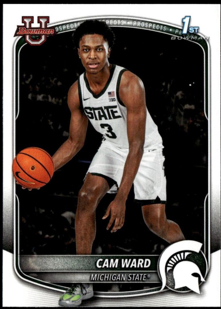 Cam Ward #BPP-53 2025 Bowman Prospects Basketball