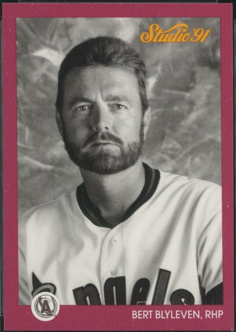 Bert Blyleven #23 Baseball Cards 1991 Studio
