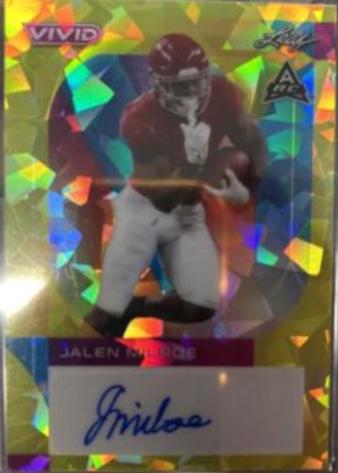 Jalen Milroe [Crystal Yellow] #BA-JM1