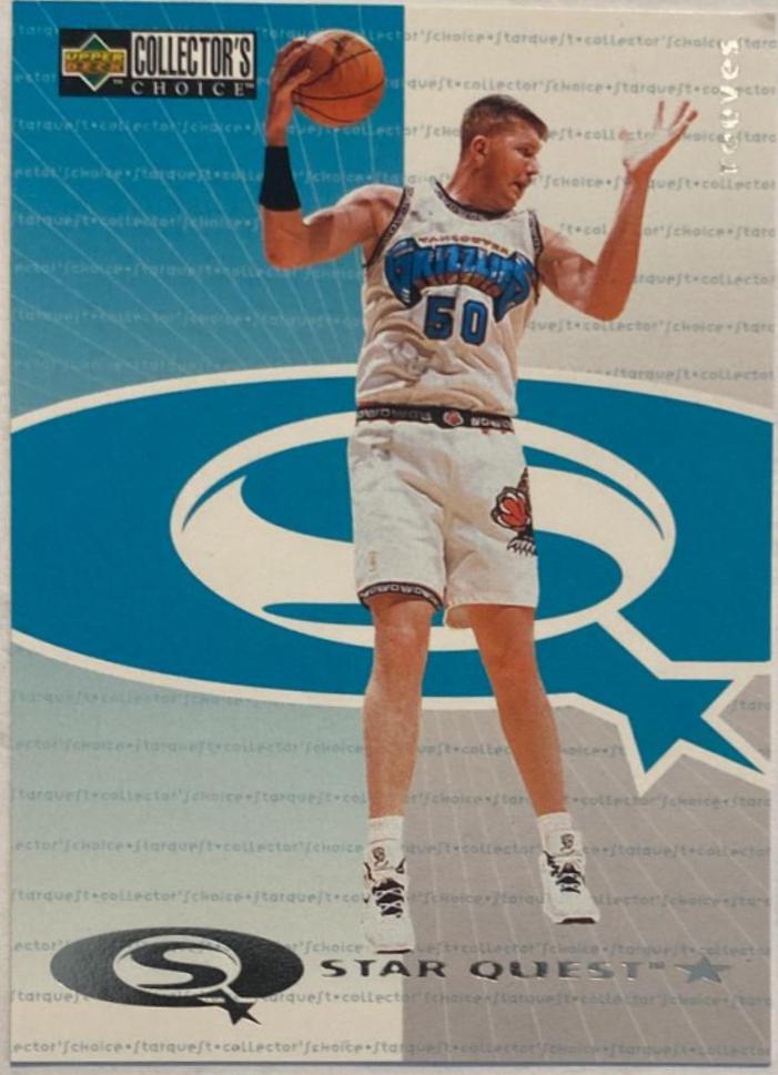 Bryant Reeves #SQ131 Basketball Cards 1997 Collector's Choice Starquest