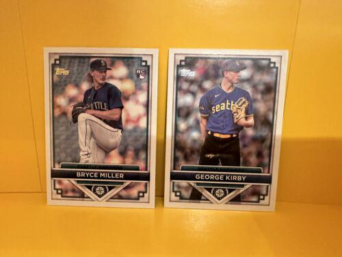 George Kirby #8 Baseball Cards 2023 Topps Flagship Collection