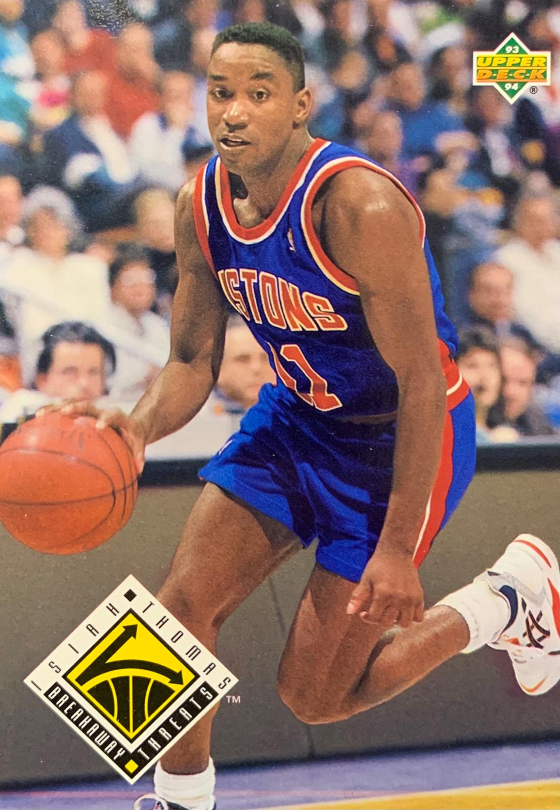Isiah Thomas #450 Basketball Cards 1993 Upper Deck
