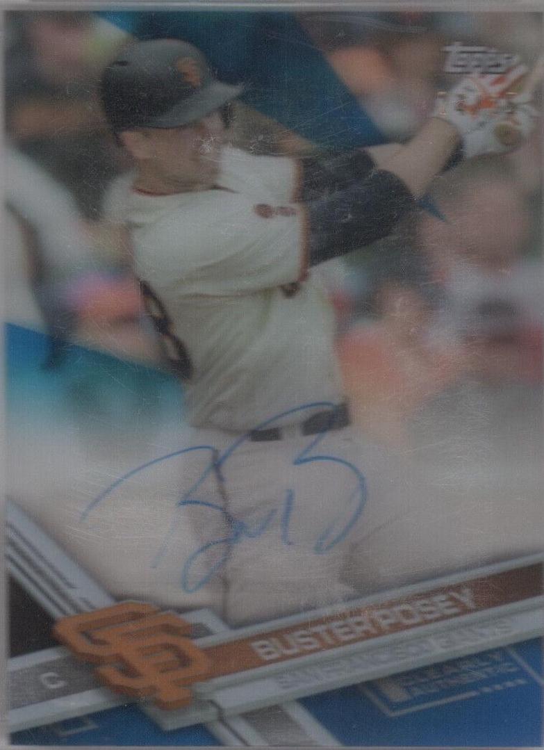 Buster Posey [Blue] #CAAU-BP