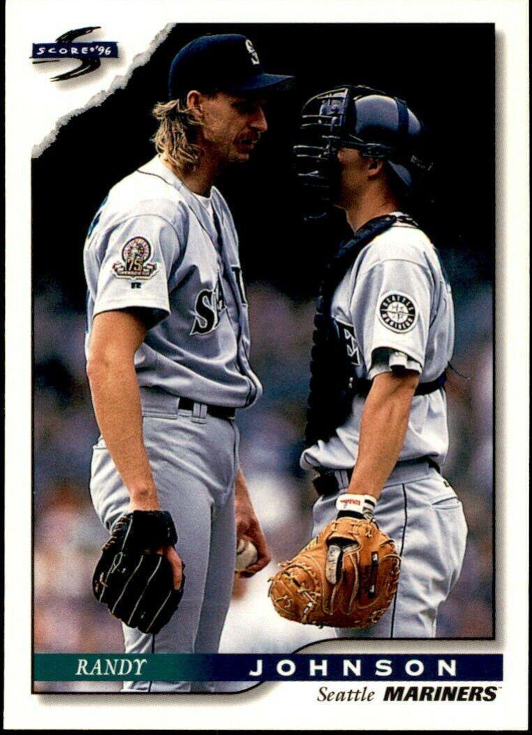 Randy Johnson #34 Baseball Cards 1996 Score