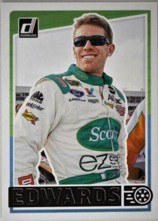 Carl Edwards #CL13 Racing Cards 2020 Panini Donruss Nascar Classics
