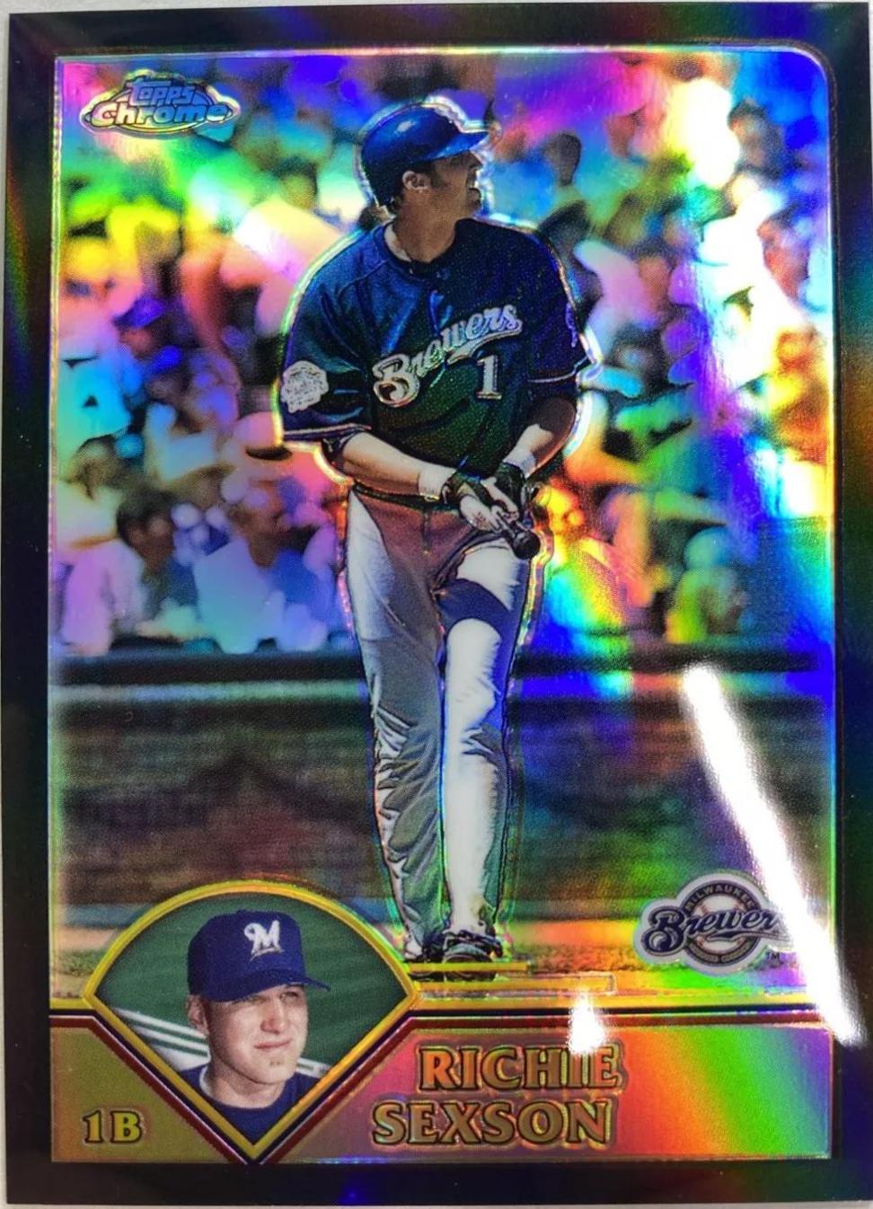 Richie Sexson [Black Refractor] #309