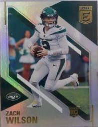 Zach Wilson #177 Football Cards 2021 Panini Chronicles Elite Update