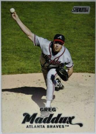 Greg Maddux #9 Baseball Cards 2017 Stadium Club