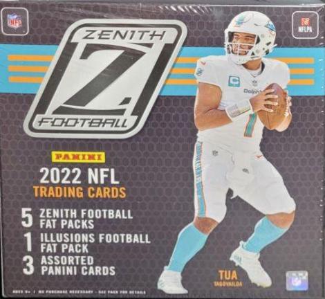 Mega Box Football Cards 2022 Panini Illusions