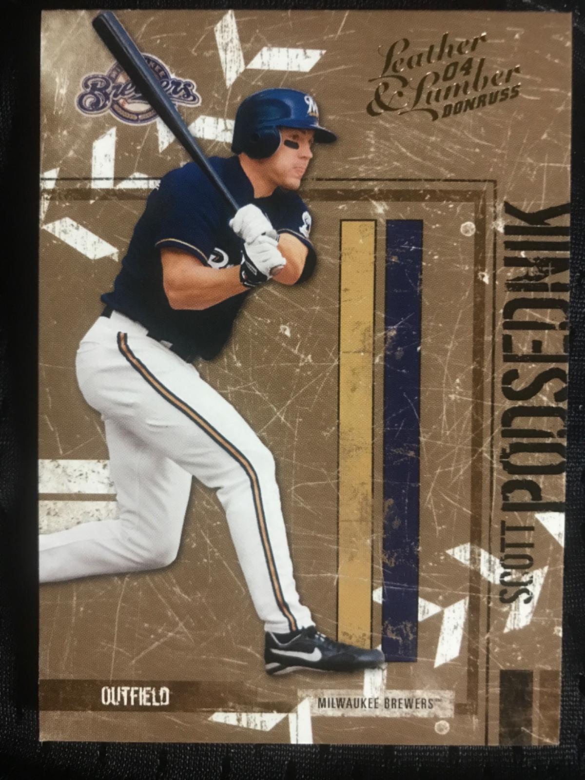 Scott Podsednik #79 Baseball Cards 2004 Donruss Leather & Lumber