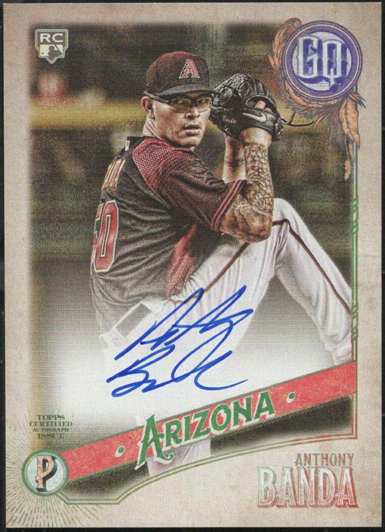 Anthony Banda #GQA-AB Baseball Cards 2018 Topps Gypsy Queen Autographs