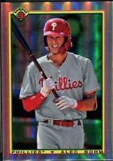 Alec Bohm #90BAB Baseball Cards 2020 Bowman Chrome 1990