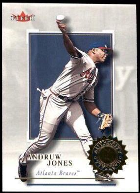 Andruw Jones #51 Baseball Cards 2001 Fleer Authority